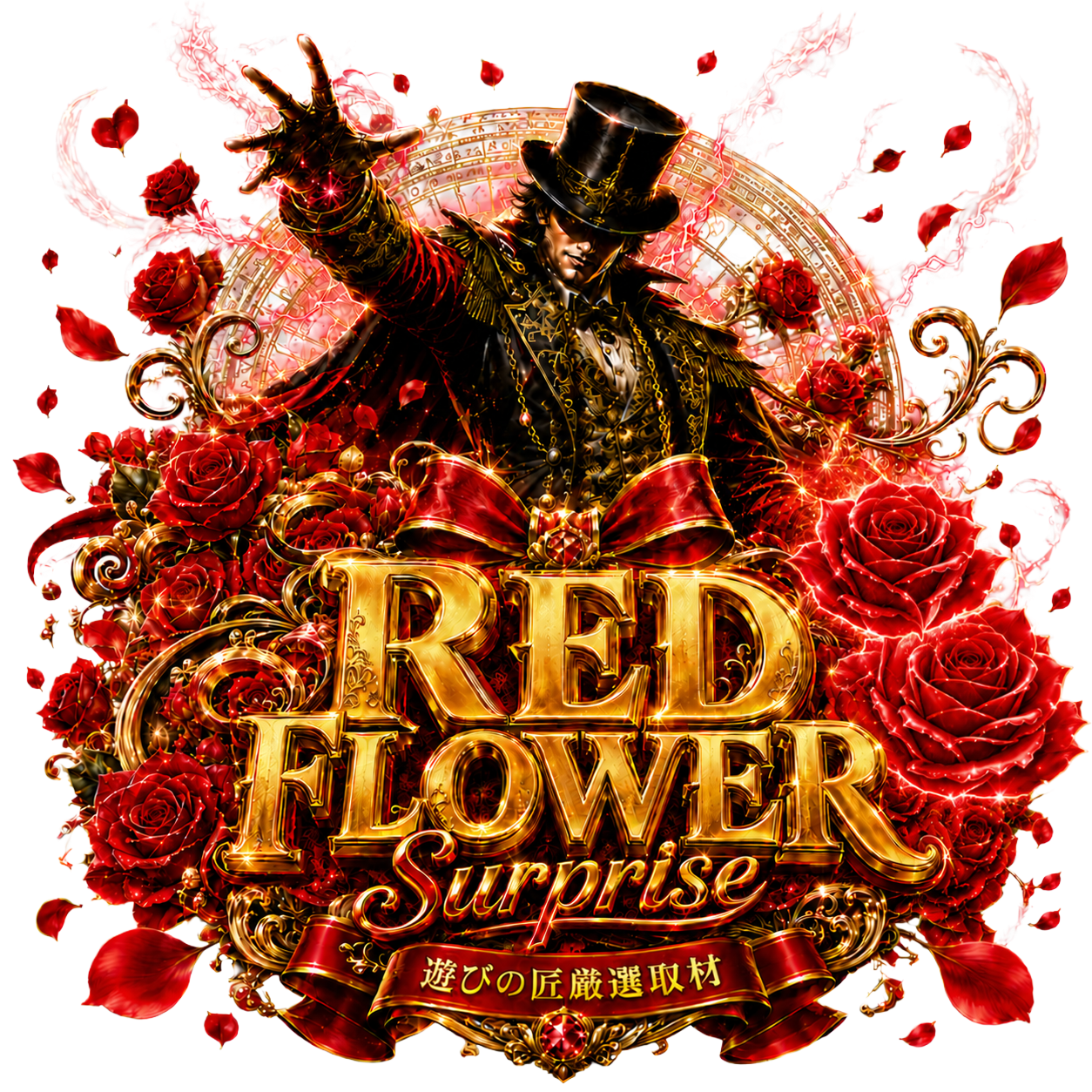 RED FLOWER -Surprise-